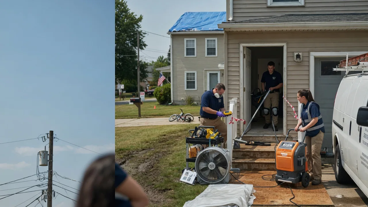 Water Damage Repair in Pfafftown, NC near me
